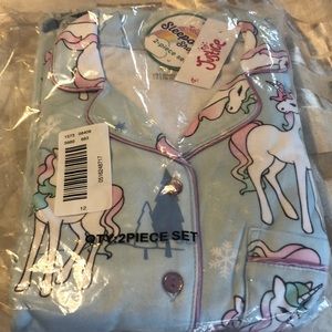 NIB Unicorn Sleep Set, Size 12
